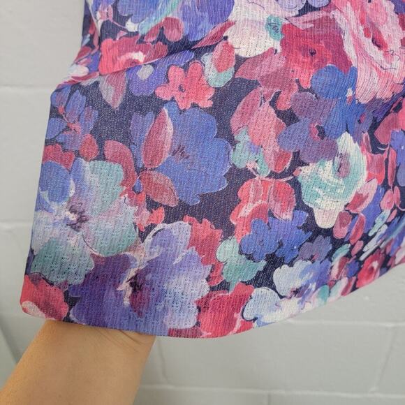 VTG Floral BlouseTop - Picture 5 of 9